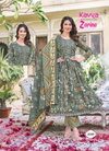 Zarina Vol 3 By Kavya Naira Cut Cotton Kurti With Bottom Dupatta Wholesale Market In Surat
